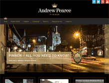 Tablet Screenshot of andrew-pearce.co.uk